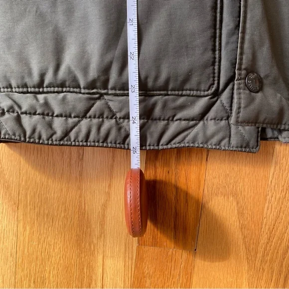 Filson Men’s Quilted Pact Jacket in dark otter green, small - Picture 8 of 9